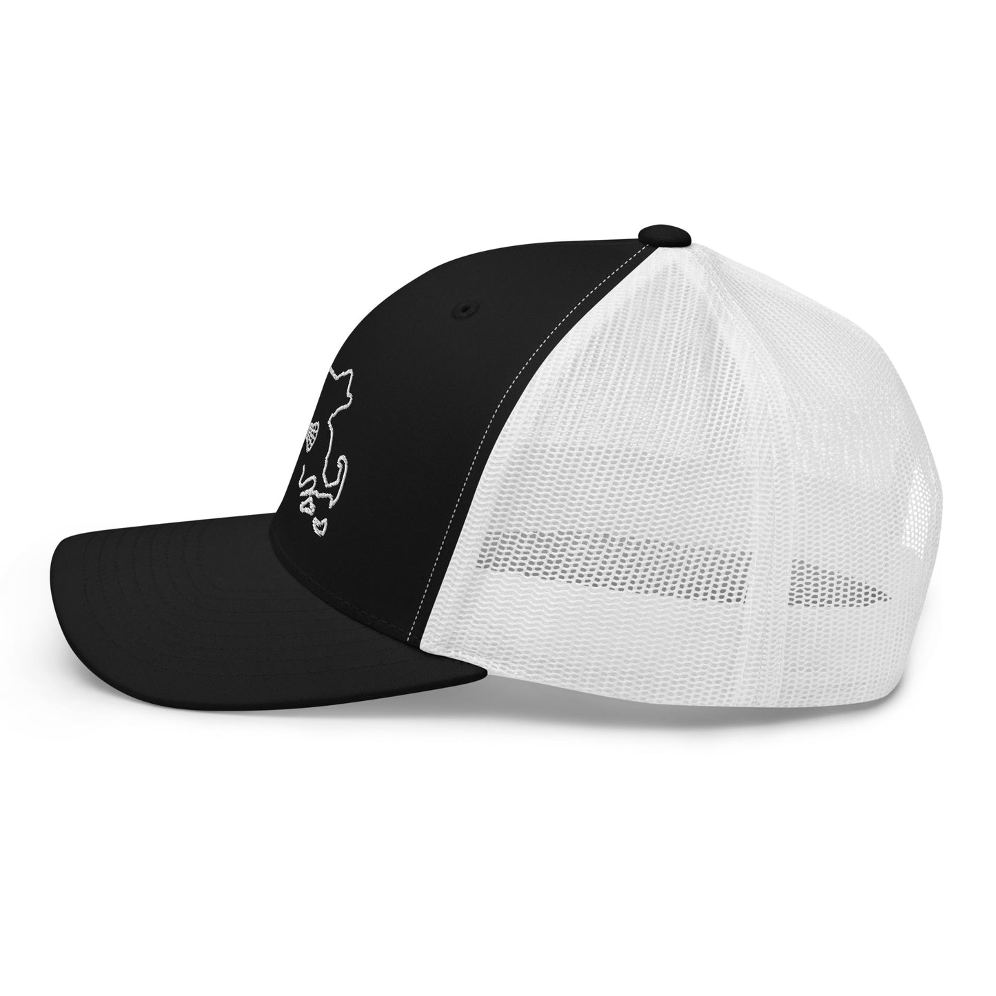 Massachusetts Lacrosse Trucker Cap