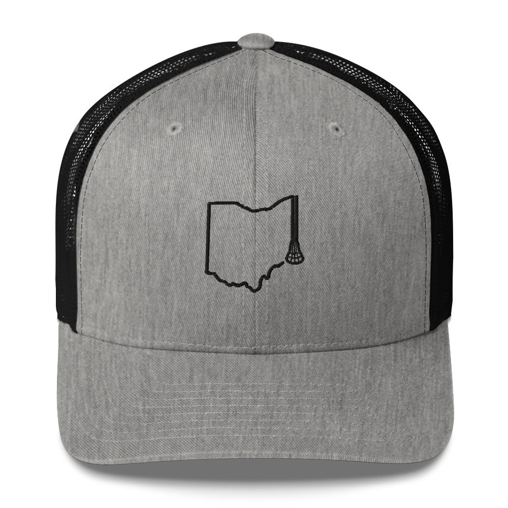 Ohio Lacrosse Trucker Cap