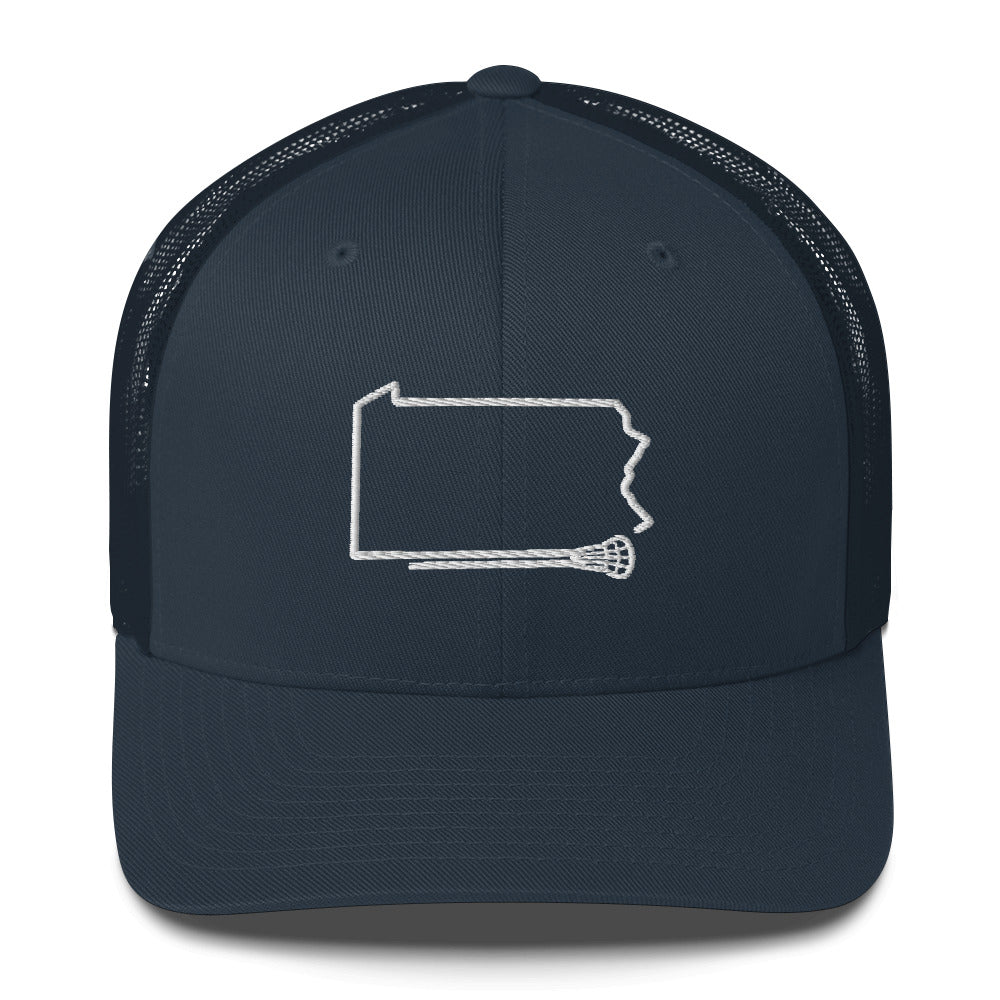 Pennsylvania Lacrosse Trucker Cap