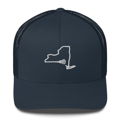 New York Lacrosse Trucker Cap