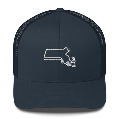 Massachusetts Hockey Trucker Cap