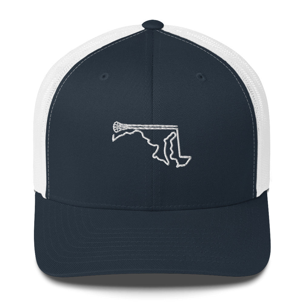 Maryland Lacrosse Trucker Cap