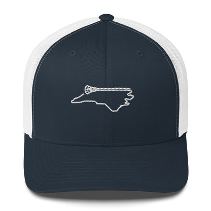 North Carolina Lacrosse Trucker Cap