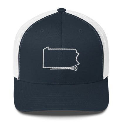 Pennsylvania Lacrosse Trucker Cap