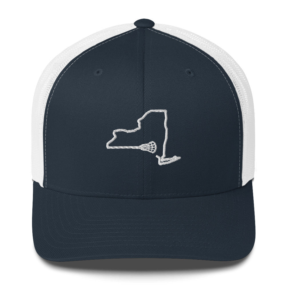 New York Lacrosse Trucker Cap