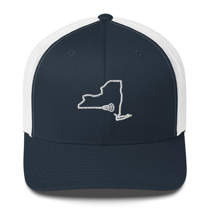 New York Lacrosse Trucker Cap