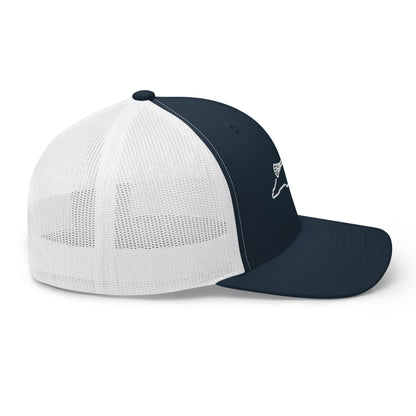 North Carolina Lacrosse Trucker Cap