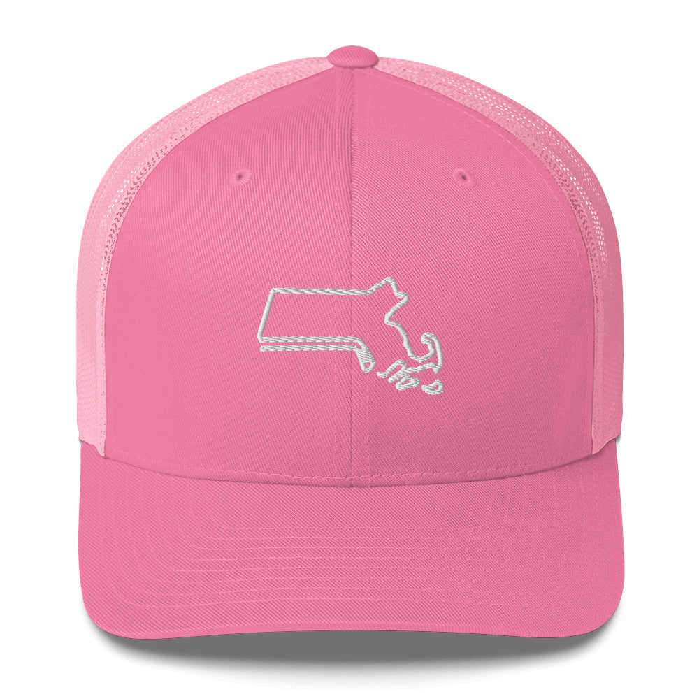 Massachusetts Hockey Trucker Cap