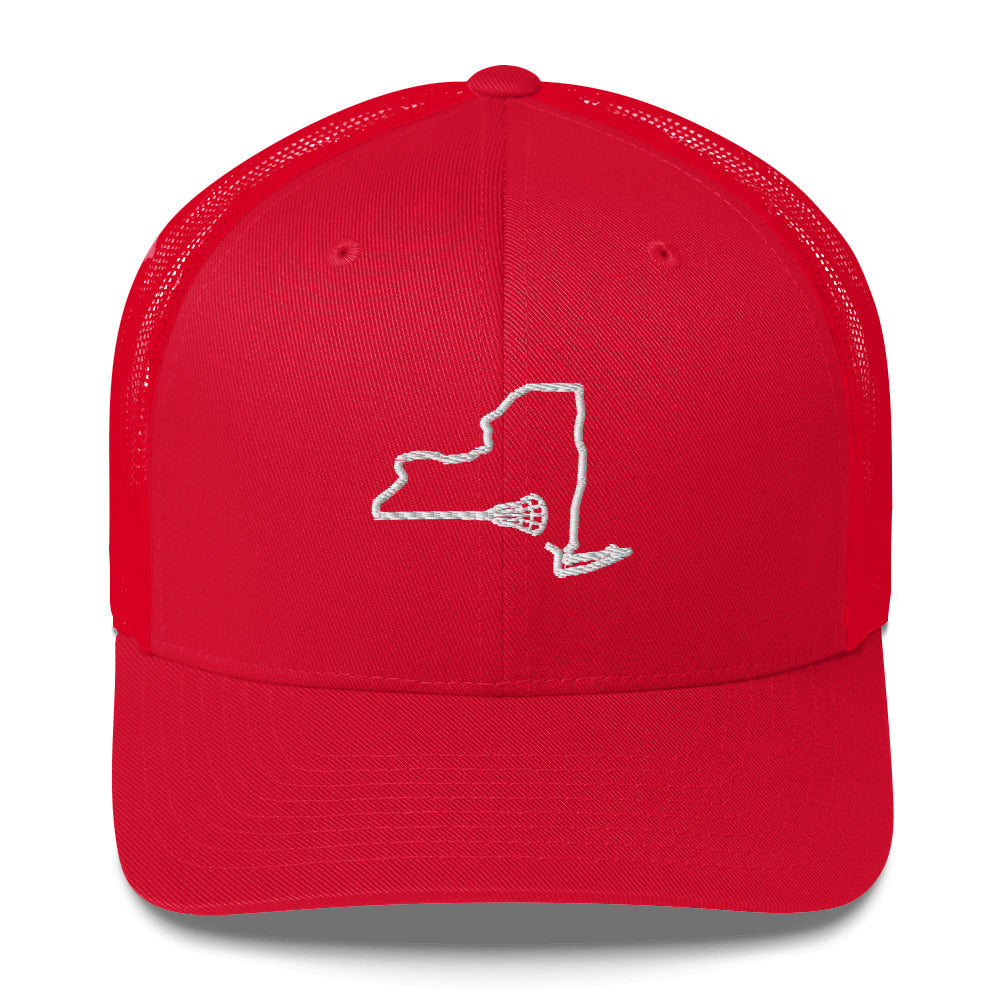 New York Lacrosse Trucker Cap