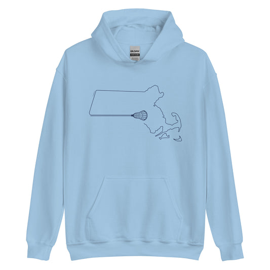 Massachusetts Lacrosse Hoodie