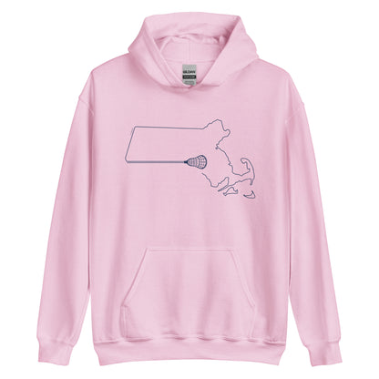 Massachusetts Lacrosse Hoodie