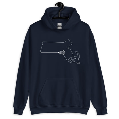 Massachusetts Lacrosse Hoodie