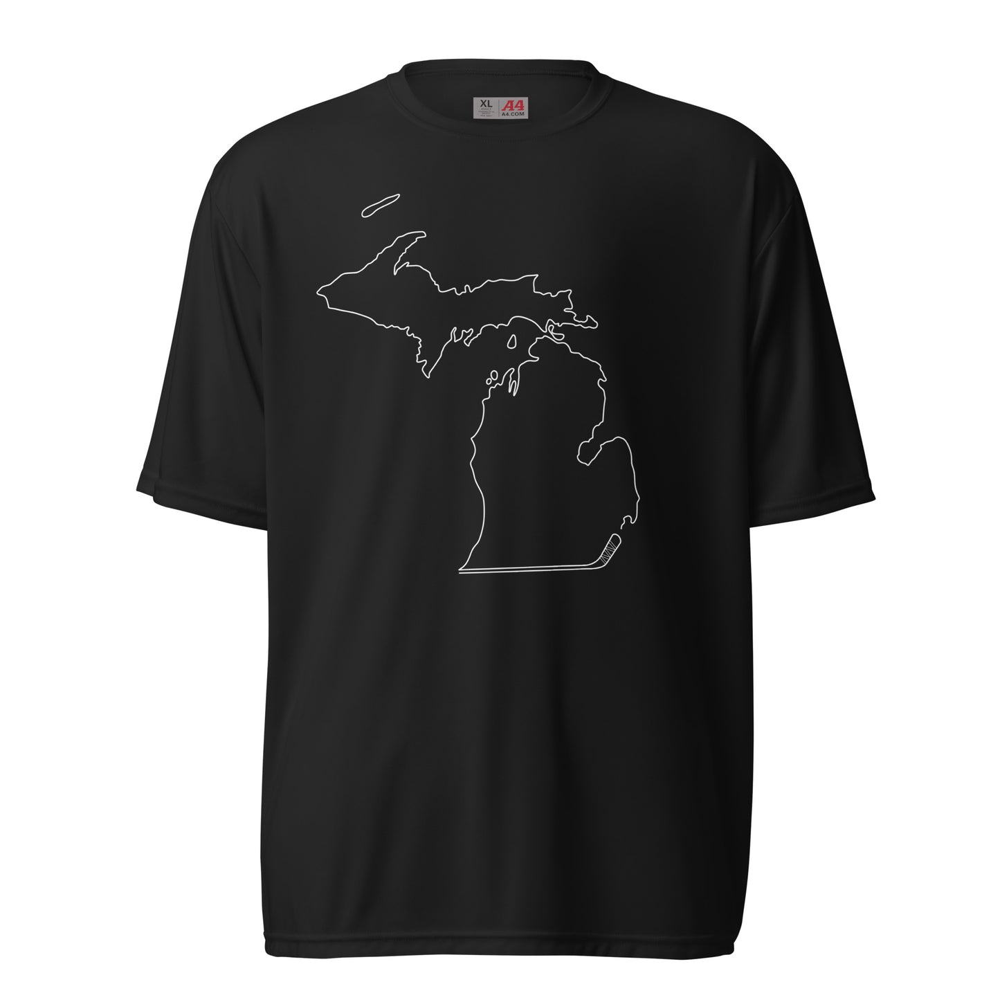 Michigan Hockey Performance Tee