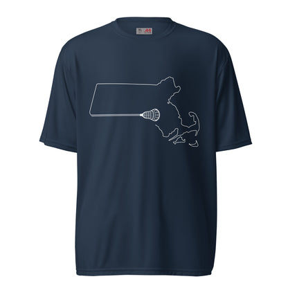 Massachusetts Lacrosse Performance Tee