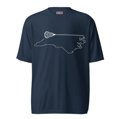 North Carolina Lacrosse Performance Tee