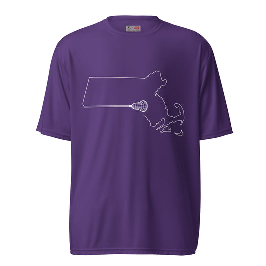 Massachusetts Lacrosse Performance Tee