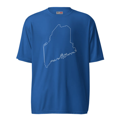 Maine Hockey Performance Tee