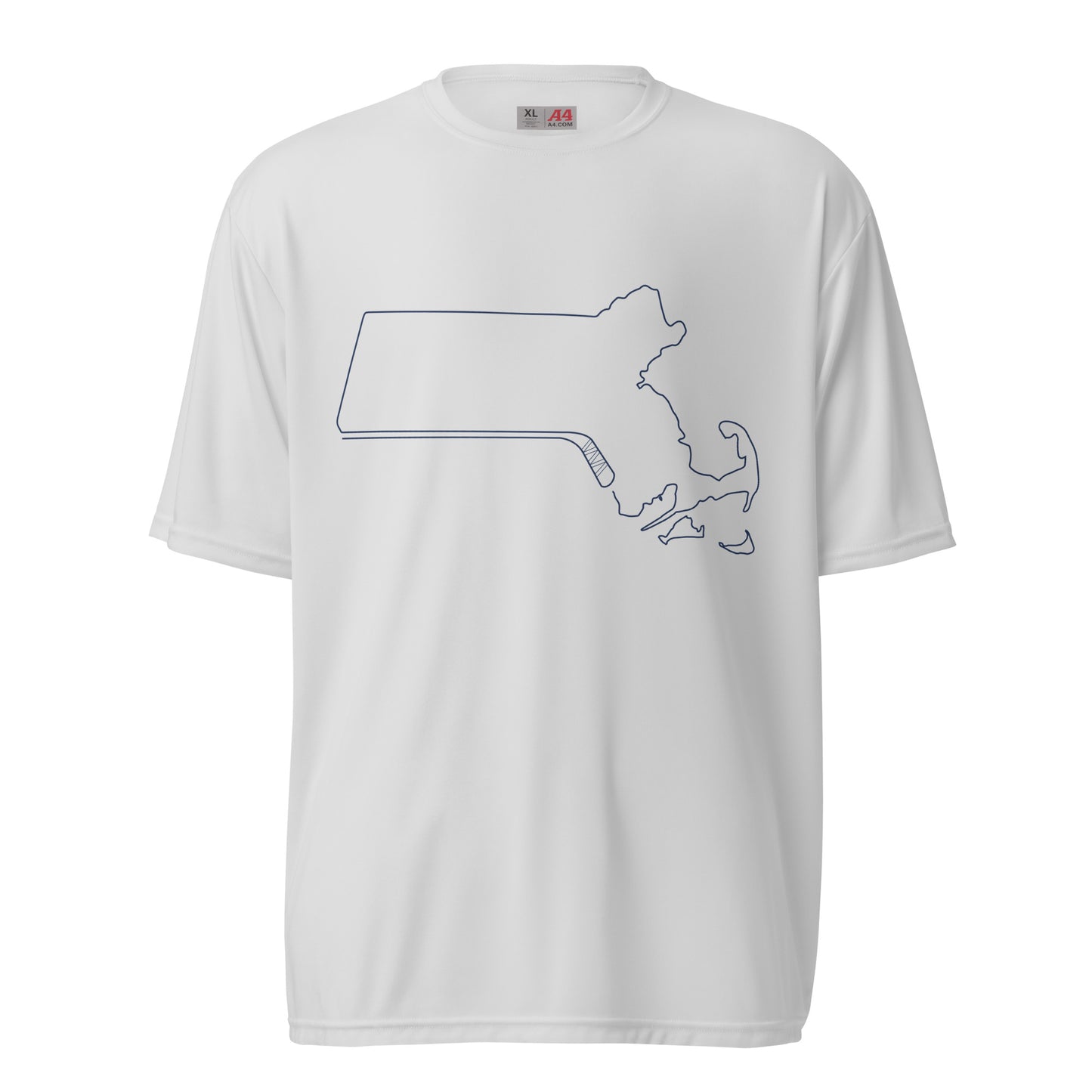 Massachusetts Hockey Performance Tee