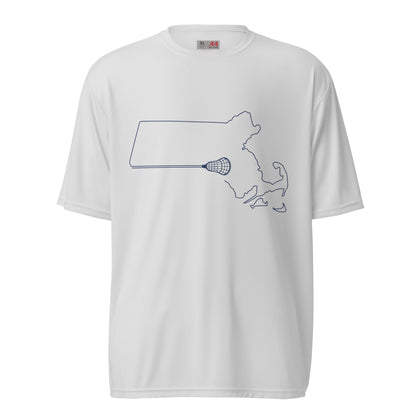 Massachusetts Lacrosse Performance Tee