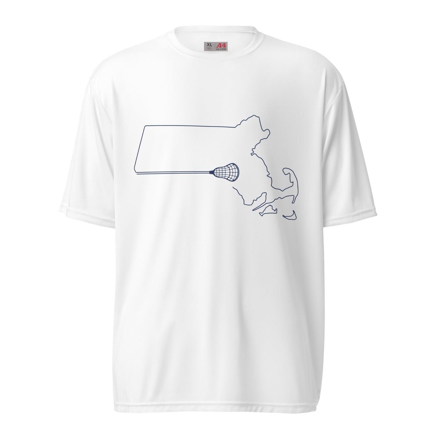 Massachusetts Lacrosse Performance Tee