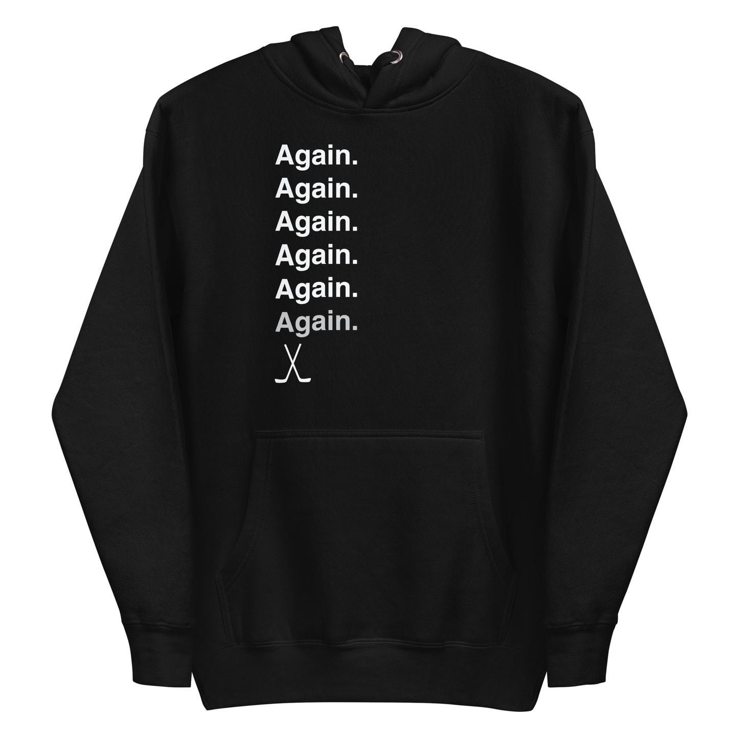 Again Hockey Hoodie