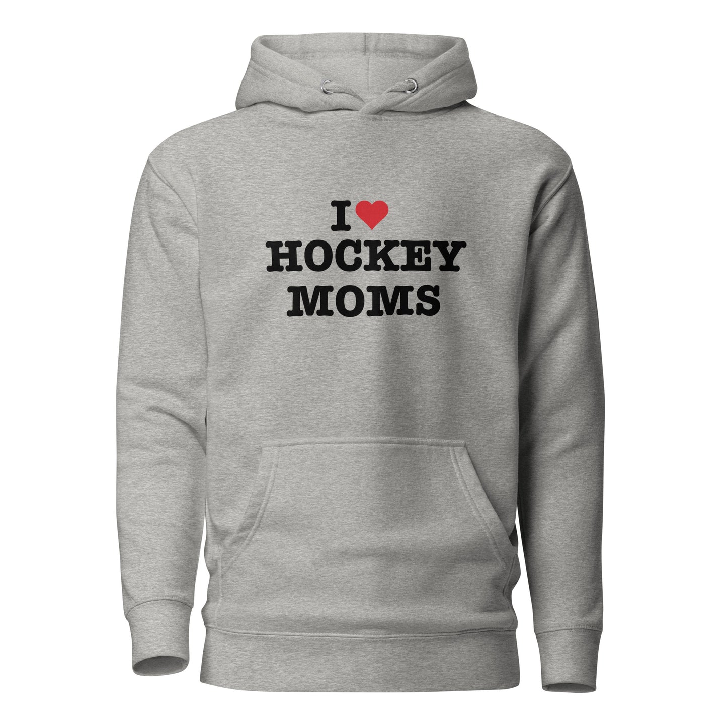 I Heart Hockey Moms Hoodie