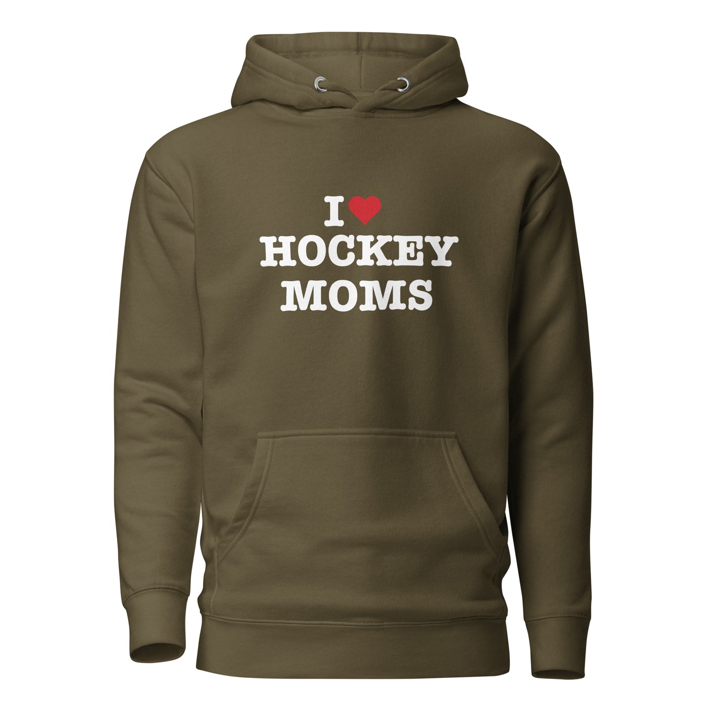 I Heart Hockey Moms Hoodie