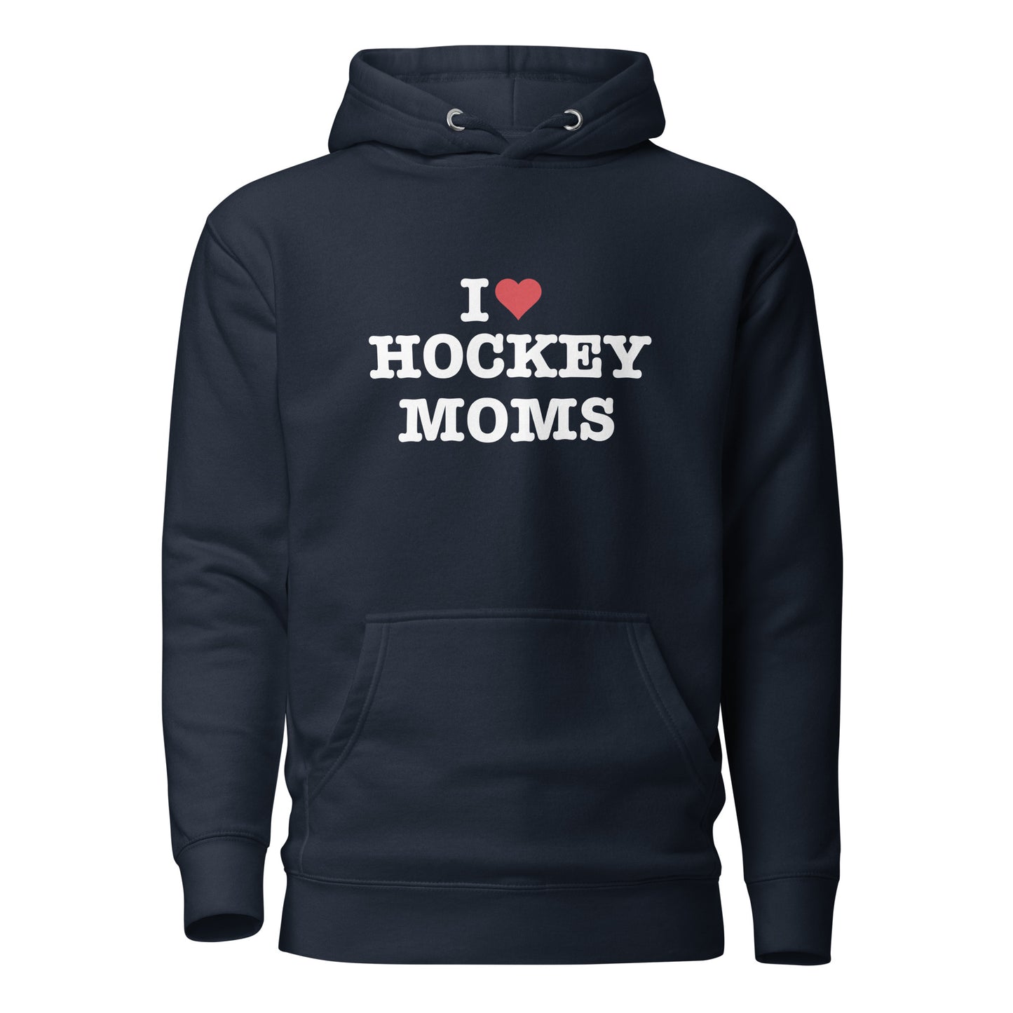 I Heart Hockey Moms Hoodie