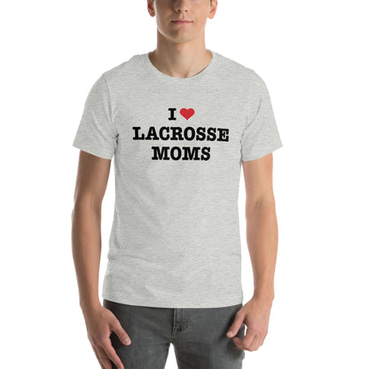 I Heart Lacrosse Moms Tee