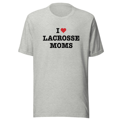 I Heart Lacrosse Moms Tee