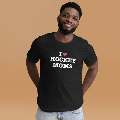 I Heart Hockey Moms Tee