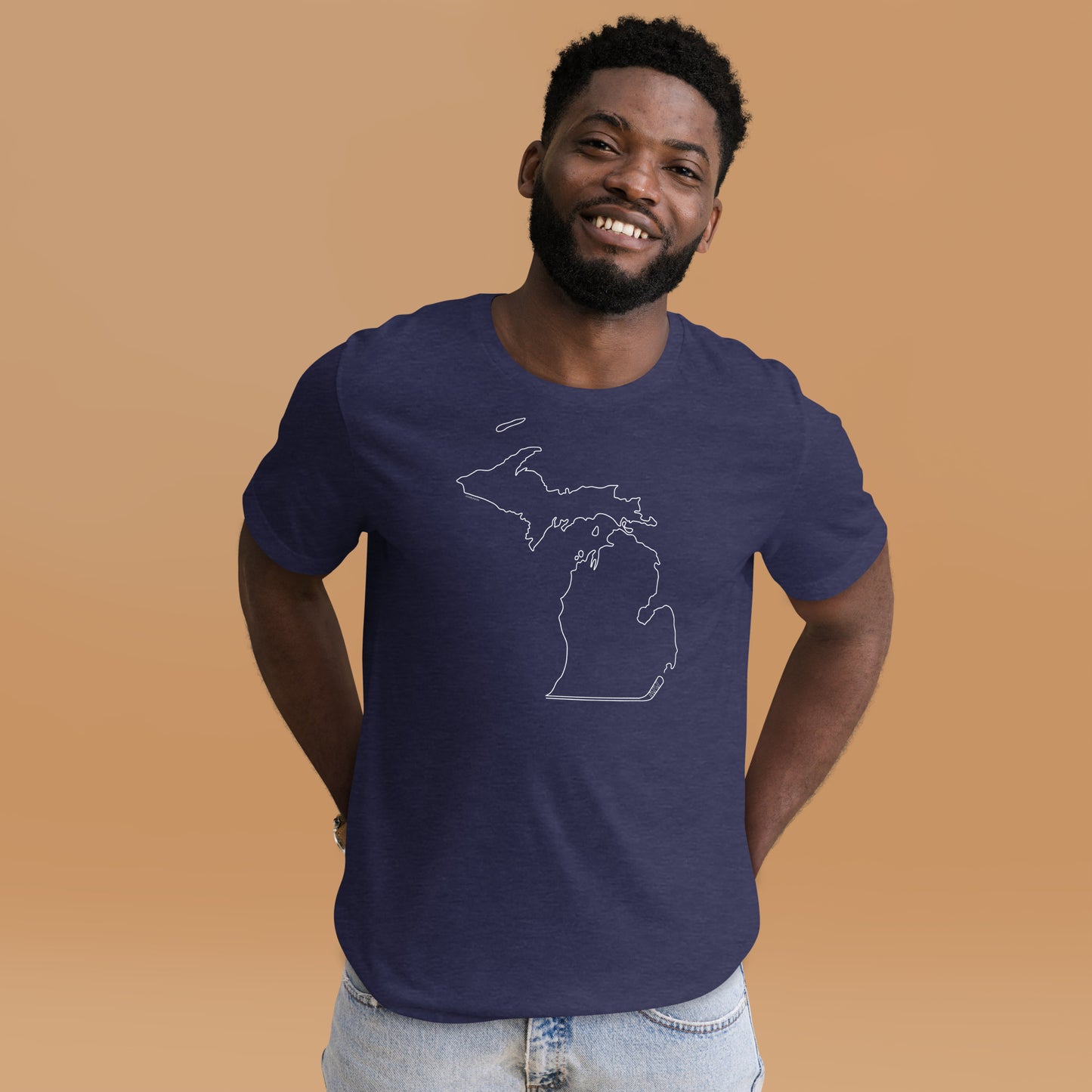 Michigan Hockey Tee