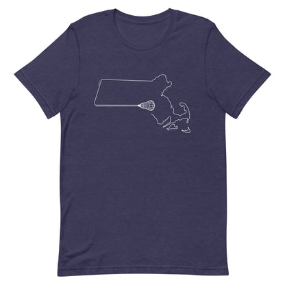 Massachusetts Lacrosse Tee