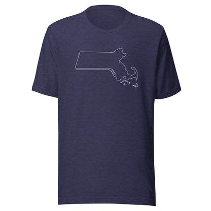 Massachusetts Hockey Tee