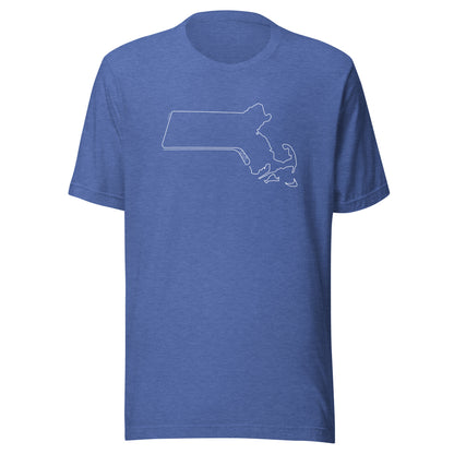 Massachusetts Hockey Tee