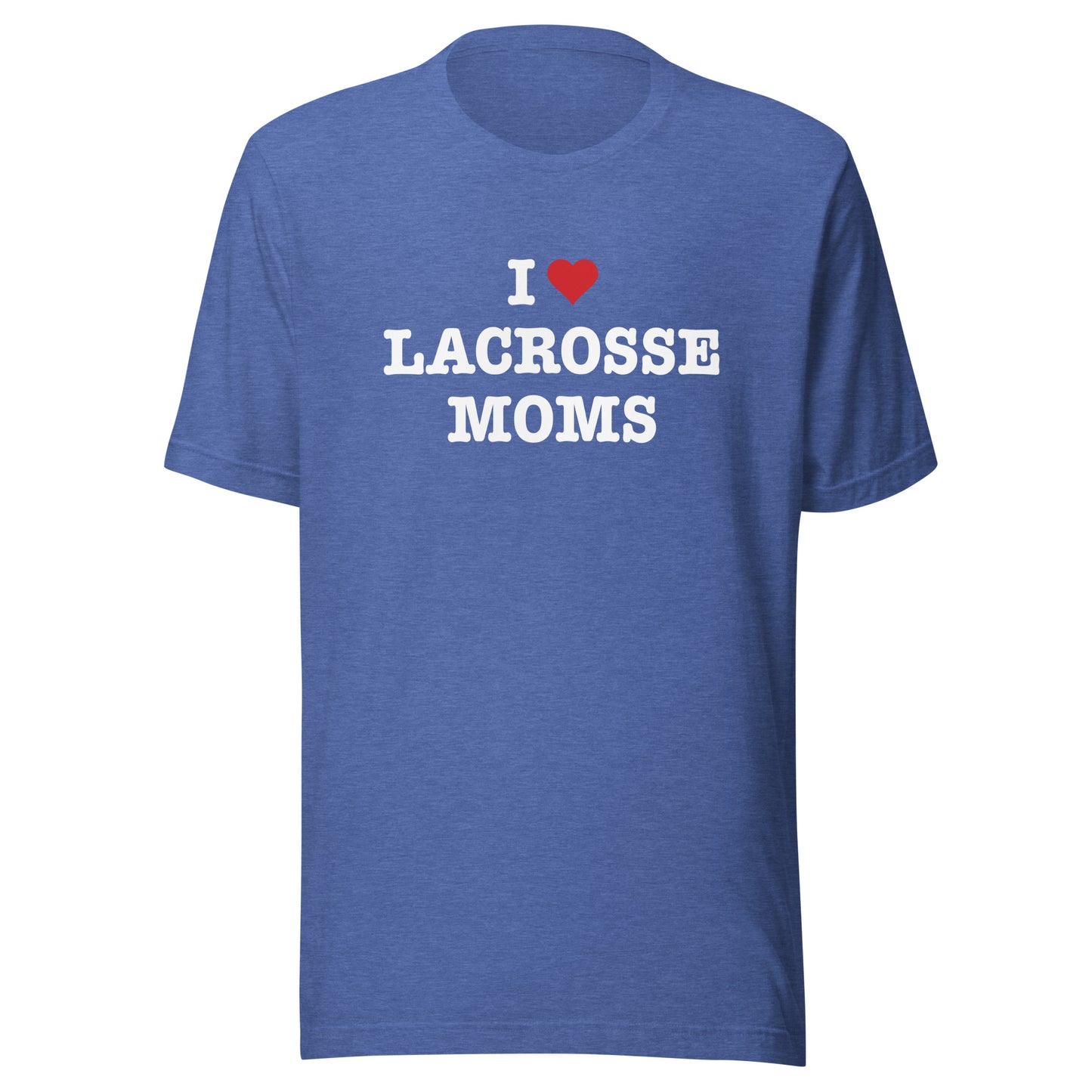 I Heart Lacrosse Moms Tee