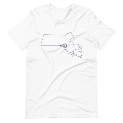 Massachusetts Lacrosse Tee