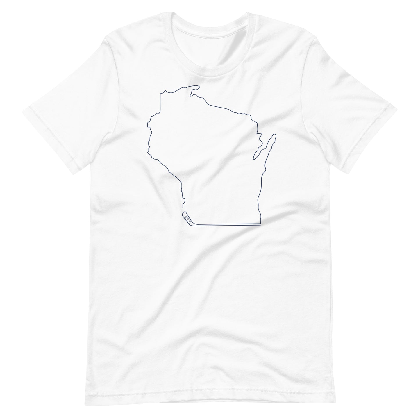 Wisconsin Hockey Tee