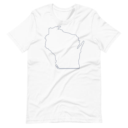 Wisconsin Hockey Tee