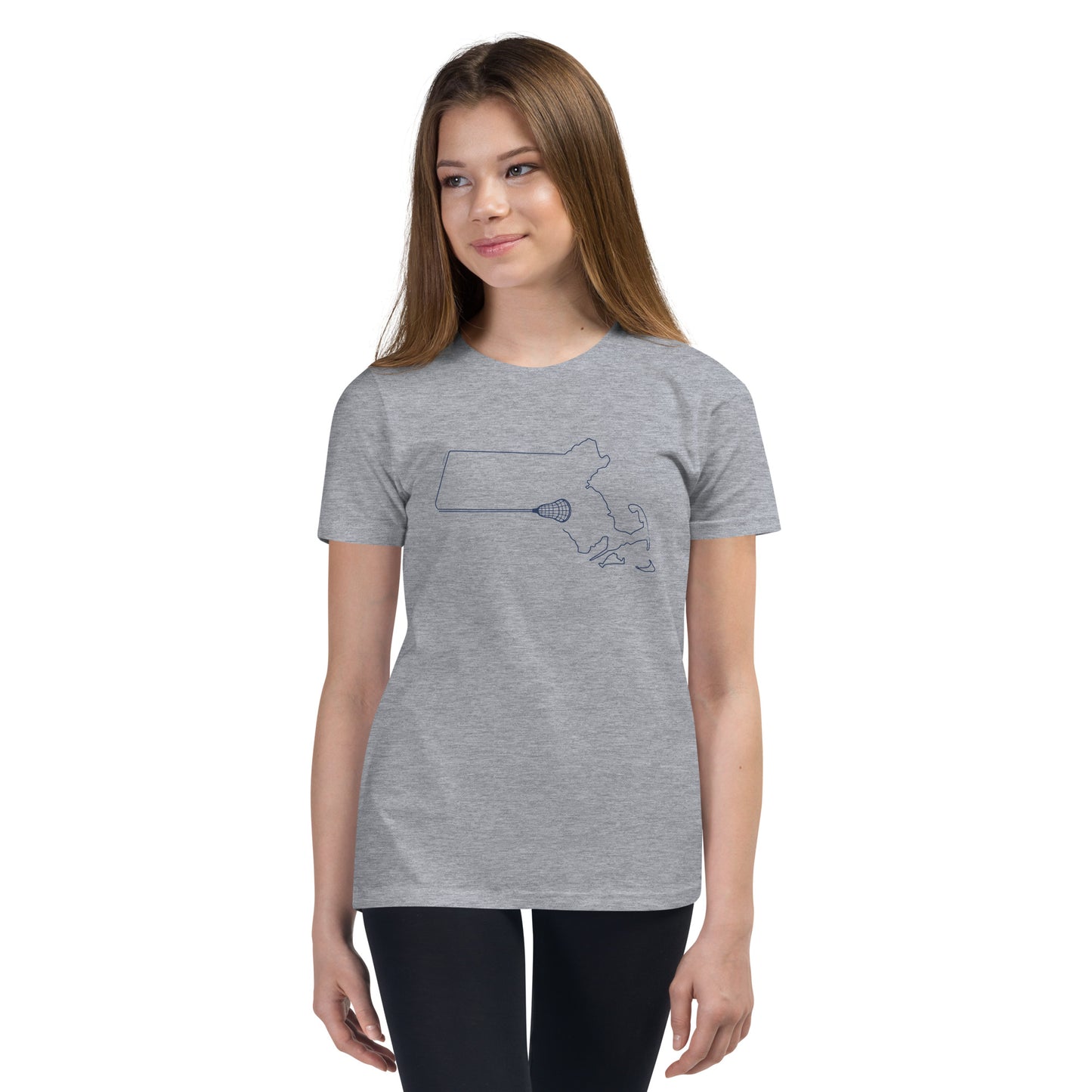 Massachusetts Lacrosse Tee (Youth)