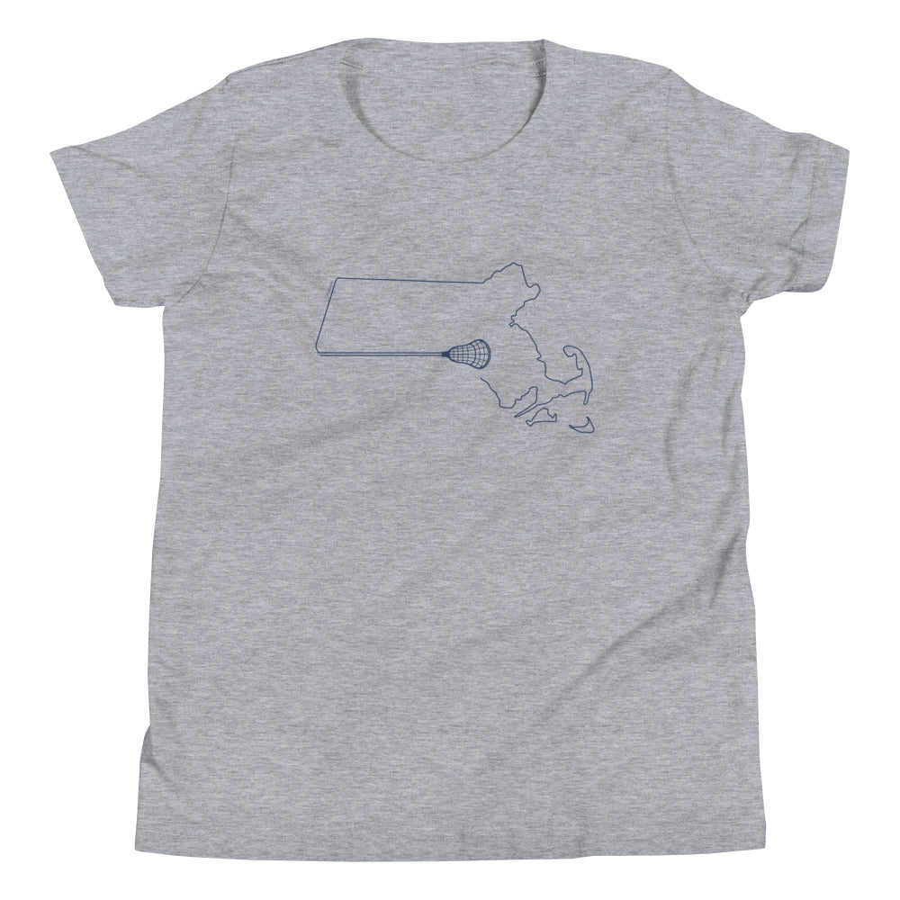 Massachusetts Lacrosse Tee (Youth)