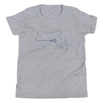 Massachusetts Lacrosse Tee (Youth)