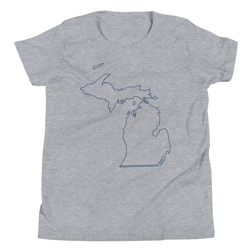 Michigan Hockey Tee (Youth)