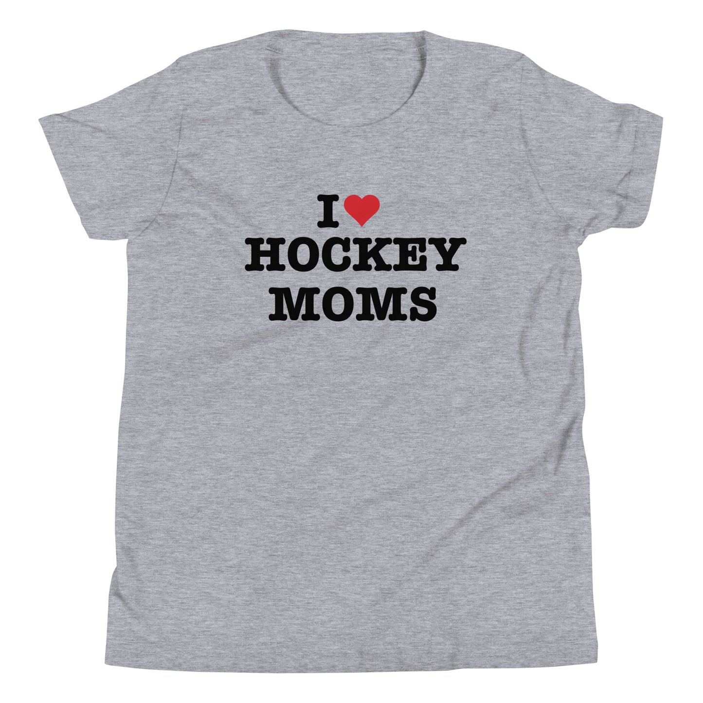 I Heart Hockey Moms Tee (Youth)