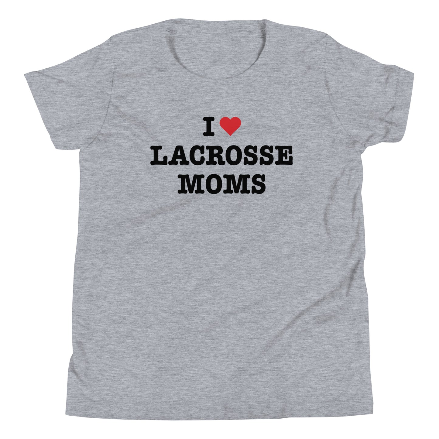 I Heart Lacrosse Moms Tee (Youth)