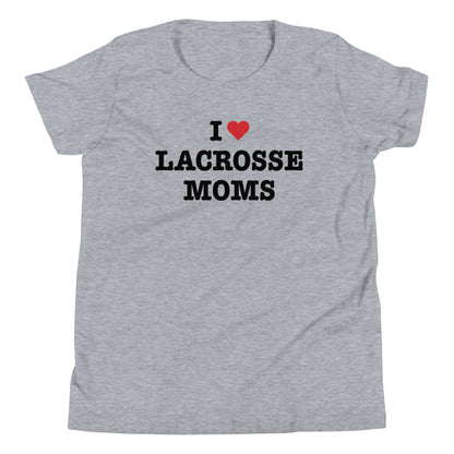 I Heart Lacrosse Moms Tee (Youth)