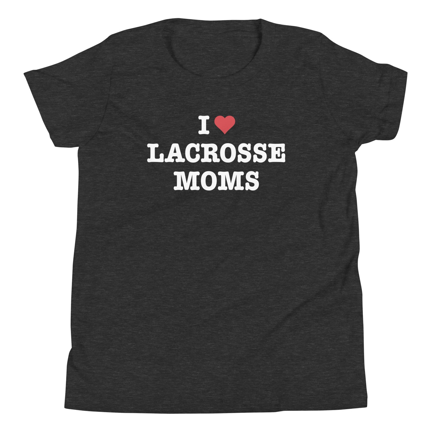 I Heart Lacrosse Moms Tee (Youth)