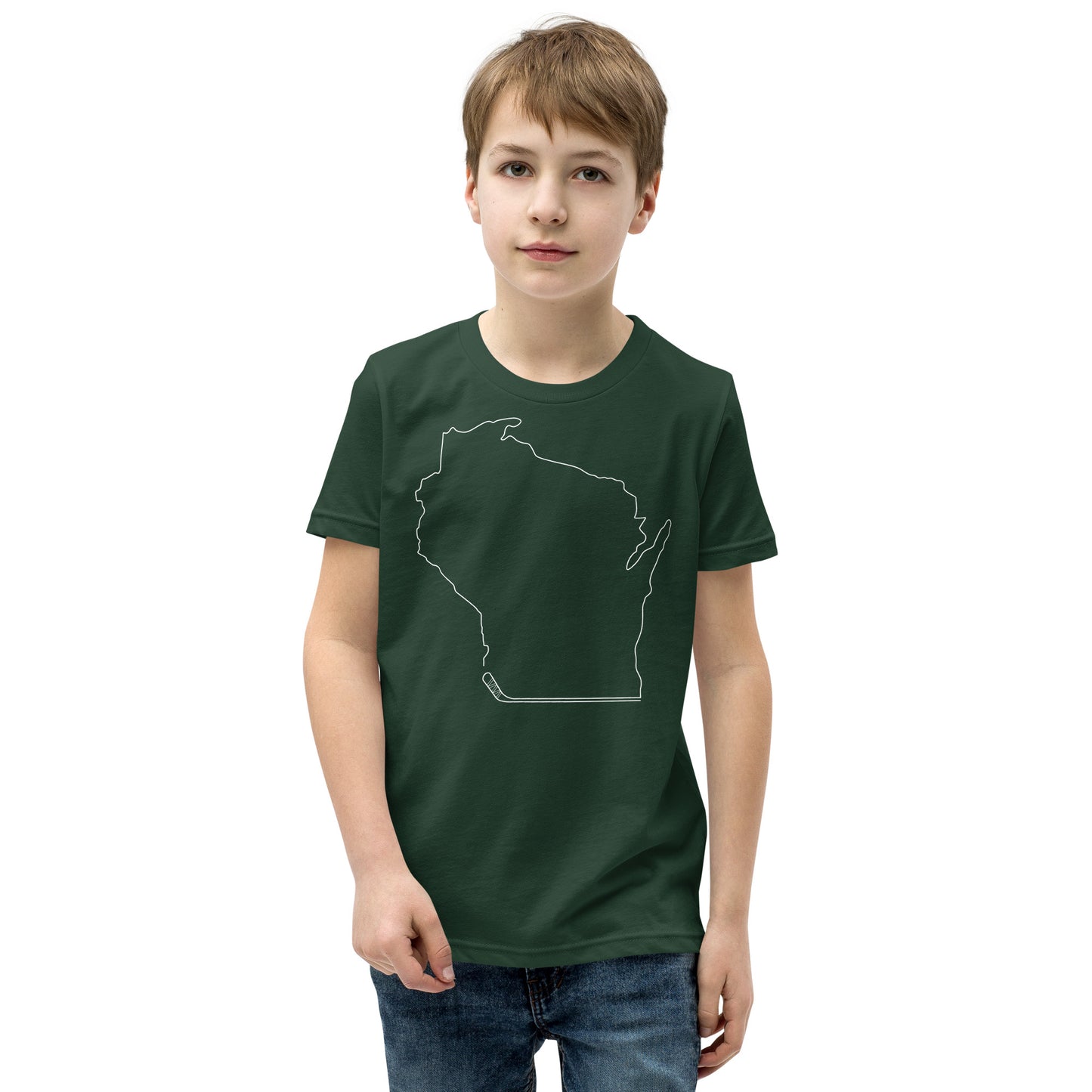 Wisconsin Hockey Tee (Youth)