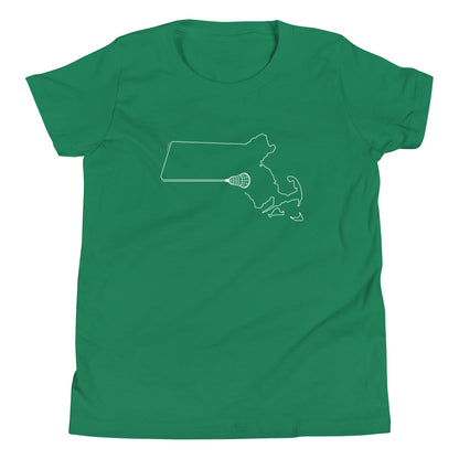 Massachusetts Lacrosse Tee (Youth)