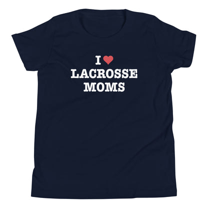 I Heart Lacrosse Moms Tee (Youth)